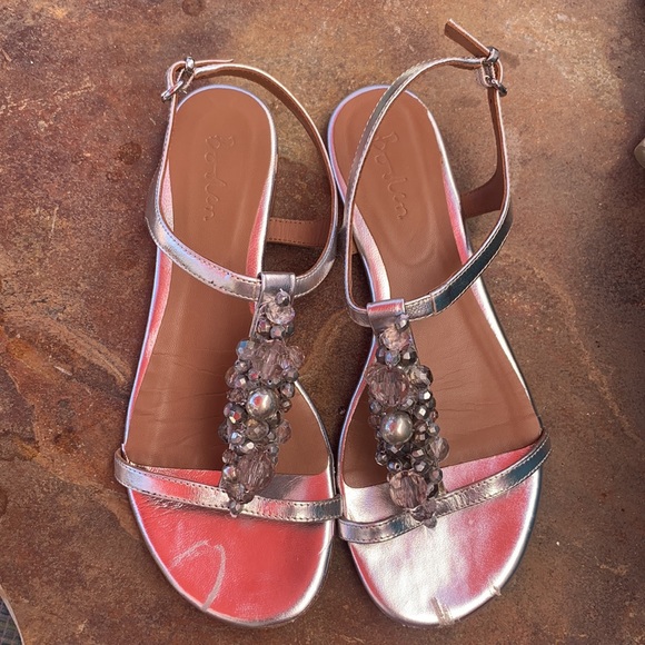 Boden Embellished silver sandals - Picture 5 of 10